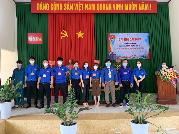 Đại hội đại biểu Đoàn thanh niên Cộng sản Hồ Chí Minh xã Ea Khal lần thứ XI, nhiệm kỳ 2022 – 2027.